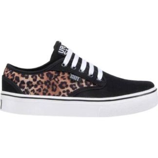TENIS URBANO SKATE ANIMAL PRINT NEGRO URBAN SHOES