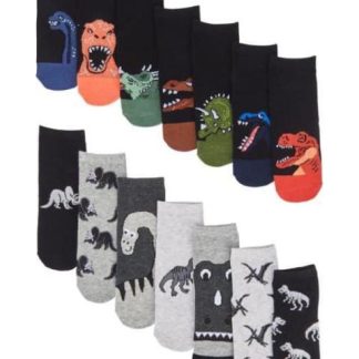 TINES ESTAMPADOS SET 7 PARES MULTICOLOR HELLODREAM