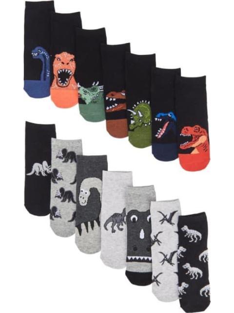 TINES ESTAMPADOS SET 7 PARES MULTICOLOR HELLODREAM