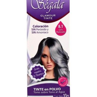 TINTE AL AGUA GRIS PLATINADO 10 G SEGALA