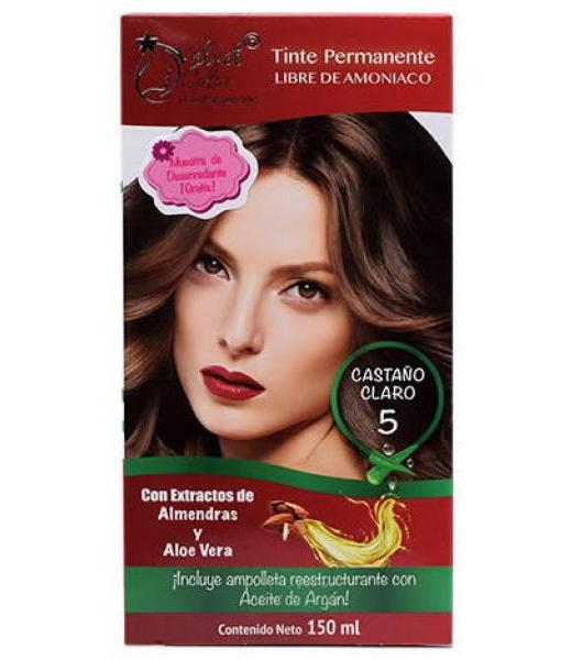 TINTE CASTAÑO CLARO 150 ML VELVET COLOR