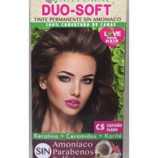 TINTE CASTAÑO CLARO 60 G NATURAL DUO-SOFT