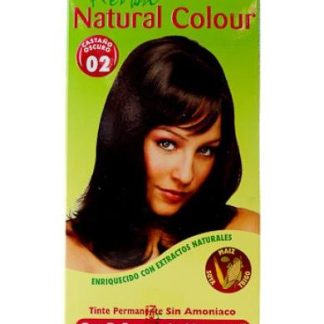 TINTE CASTAÑO OBSCURO 150 ML NATURAL COLOUR