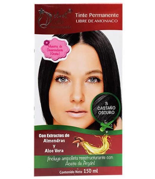 TINTE CASTAÑO OSCURO 150 ML VELVET COLOR