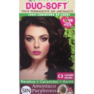 TINTE CASTAÑO OSCURO 60 G NATURAL DUO-SOFT