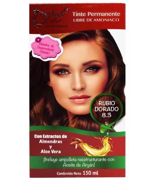 TINTE RUBIO DORADO 150 ML VELVET COLOR