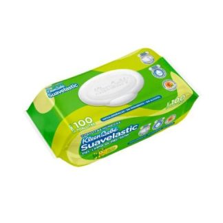 TOALLA HUMEDA SUAVELASTIC 100 PIEZAS