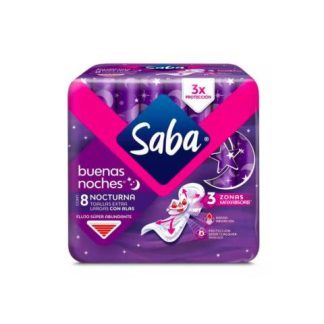 TOALLA SABA FEM BUENAS NOCHES CON ALAS 8 PZ
