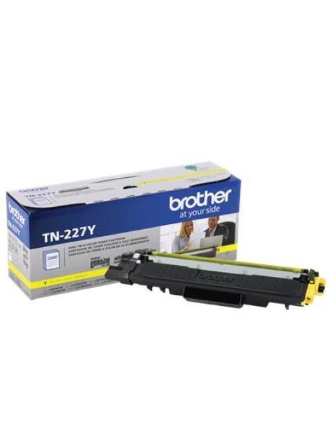 TONER BROTHER TN-227Y ALTO RENDIMIENTO AMARILLO 2300 PAGINAS