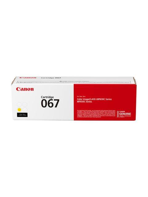 TONER CANON 067 AMARILLO 1.250 PAGINAS