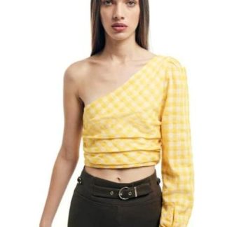 TOP ASIMETRICO AMARILLO HOLLY LAND