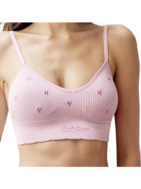 TOP BORDADO ROSA LOVE TO LOUNGE