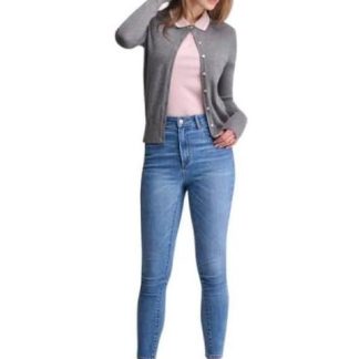 TOP CUELLO ALTO GRIS PRIMARK