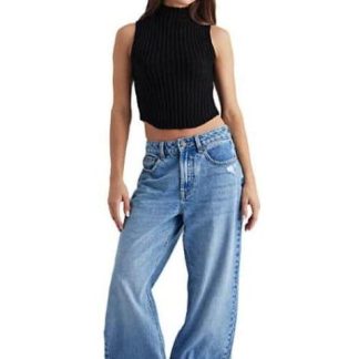 TOP TEJIDO NEGRO HOLLY LAND