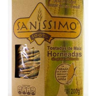 TOSTADA DE MAIZ HORNEADAS 200 G SANISSIMO
