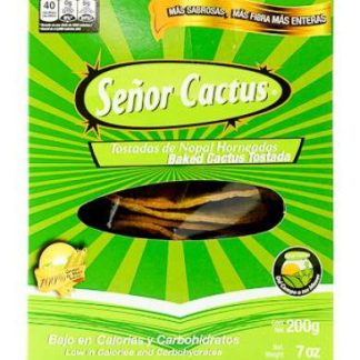 TOSTADA DE NOPAL 18 PZA 200 G SEÑOR CACTUS