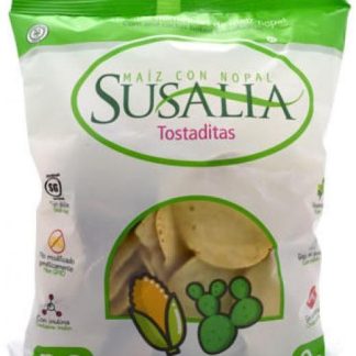 TOSTADAS HORNEADAS DE MAIZ Y NOPAL 155 G SUSALIA