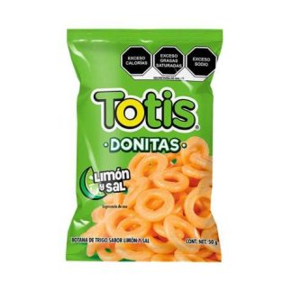 TOTIS DONITAS SAL Y LIMON 50 GR