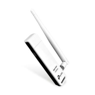 TP-LINK ADAPTADOR DE RED USB TL-WN722N INALAMBRICO 2.4 - 2.4835 GHZ CON ANTENA DE 4DBI