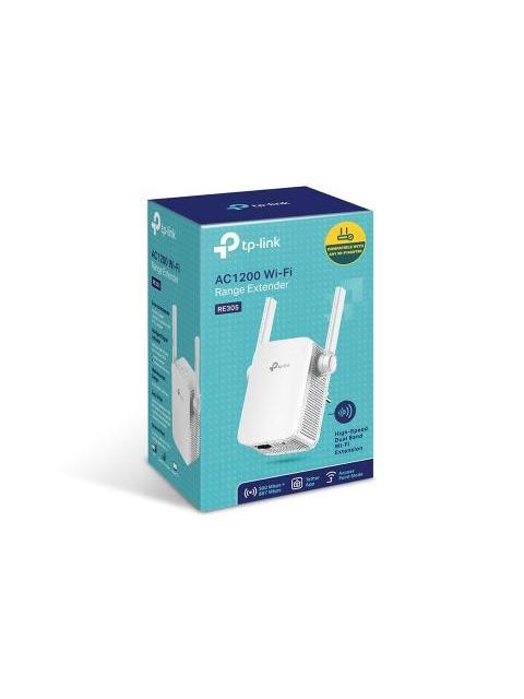 TP-LINK EXTENSOR DE RANGO DE BANDA DUAL RE305 AC1200 1200 MBIT-S 2.4-5GHZ 2 ANTENAS - Image 8