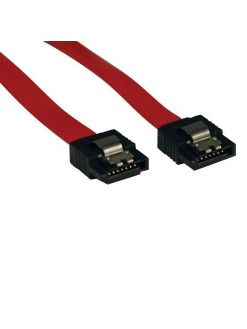 TRIPP LITE BY EATON CABLE DE SENAL SATA 7-PIN MACHO - 7-PIN MACHO 20CM ROJO