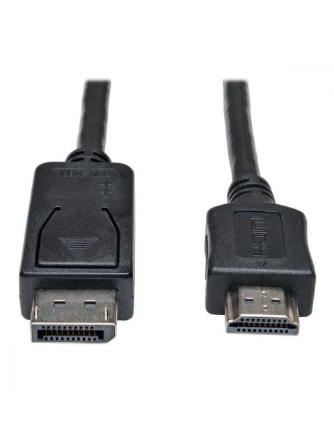 TRIPP LITE BY EATON CABLE DISPLAYPORT MACHO - HDMI MACHO 1.83 METROS NEGRO