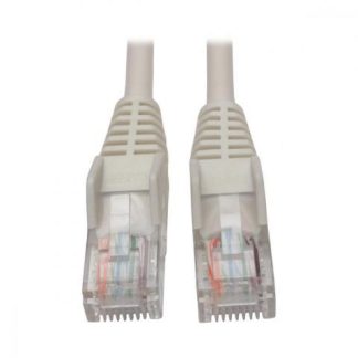 TRIPP LITE BY EATON CABLE PATCH CAT5E UTP MOLDEADO SIN ENGANCHES RJ-45 MACHO - RJ-45 MACHO 1.52 METROS BLANCO