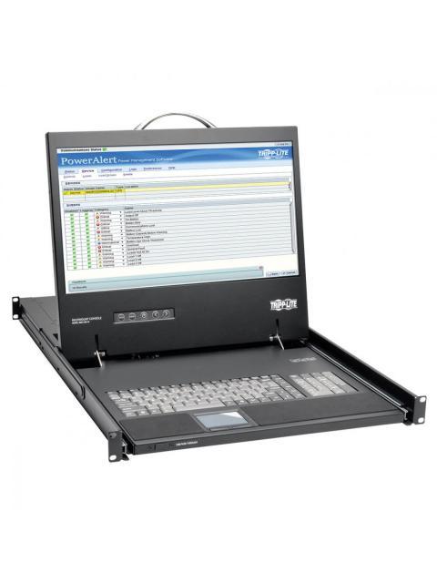 TRIPP LITE BY EATON CONSOLA KVM PARA RACK 1U CON PANTALLA 19 1 PUERTO