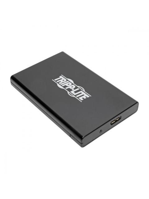 TRIPP LITE BY EATON GABINETE PARA DISCO DURO EXTERNO SATA DE 2.5 USB 3.0 NEGRO