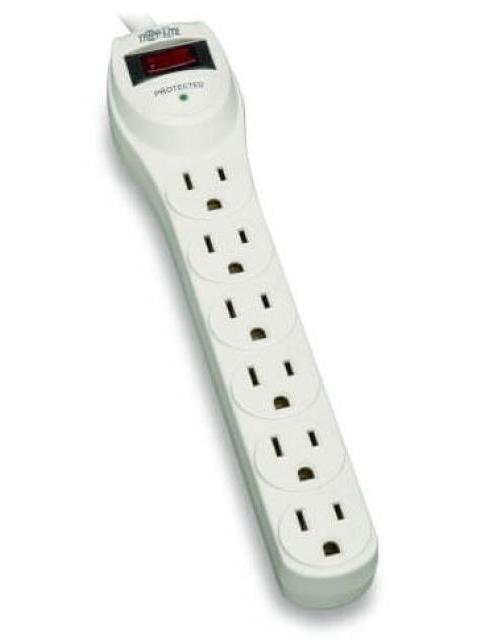 TRIPP LITE BY EATON SUPRESOR DE TENSION PROTECT IT! 6 CONTACTOS 180 JOULES 60CM BLANCO
