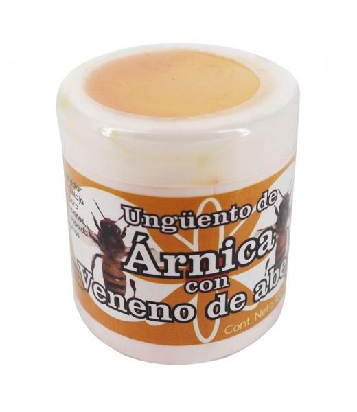 UNGUENTO DE ARNICA C VENENO DE ABEJA 120 GRS MIEL SALUD Y VIDA