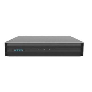 UNIARCH DVR DE 16 CANALES + 8 CANALES IP XVR-116G3 PARA 1 DISCO DURO MAX. 8TB 2X USB 2.0 1X RJ-45