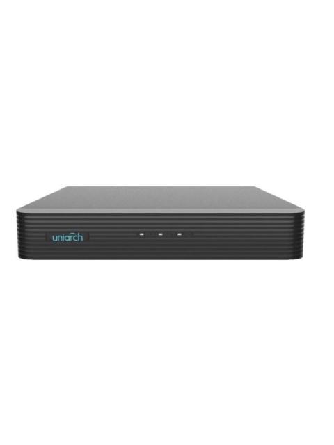 UNIARCH DVR DE 16 CANALES + 8 CANALES IP XVR-116G3 PARA 1 DISCO DURO MAX. 8TB 2X USB 2.0 1X RJ-45