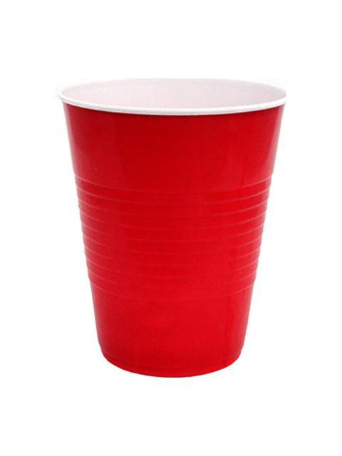 VASO PLASTICO JAGUAR BICOLOR 16 ONZAS BOLSA CON 20 PIEZAS