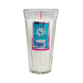 VELADORA ARAMO LIMONERO SACRAMENTO 1 PZ.