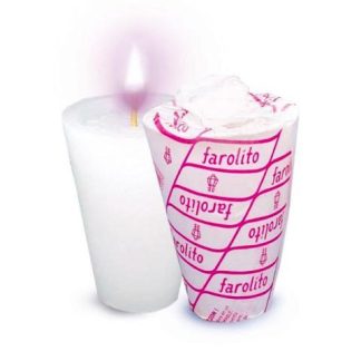 VELADORA REPUESTO FAROLITO ENVUELTA NO 2 1PZ