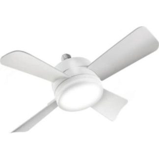 VENTILADOR CON FOCO 3800 BLANCO CV DIRECTO