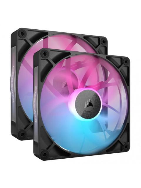 VENTILADOR CORSAIR ICUE LINK RX140 RGB 140MM 300 - 1700RPM NEGRO - 2 PIEZAS