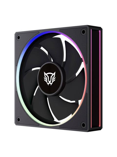 VENTILADOR DE 120MM BALAM RUSH EOLOX BORAR EXB85R VELOCIDAD 6001600 RPM FLUJO DE AIRE 48 CFM RUIDO 28 DB 7 ASPAS (INVERSAS) ILUMINACION ARGB 3 PIN