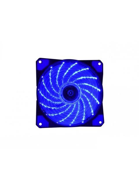VENTILADOR NACEB NA-0920A LED AZUL 120MM 1200RPM NEGRO