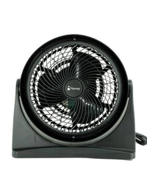 VENTILADOR NEXTEP NE692 DE ESCRITORIO 3 ASPAS Y CUERPO DE PLASTICO TRES VELOCIDADES AJUSTABLE ARRIBA Y ABAJO ESCRITORIO Y PARED