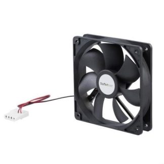 VENTILADOR STARTECH  CON RODAMIENTO DE BOLAS DOBLE FANBOX12 120MM 2000RPM NEGRO