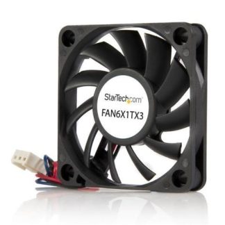 VENTILADOR STARTECH  FAN6X1TX3 60MM 4000RPM NEGRO