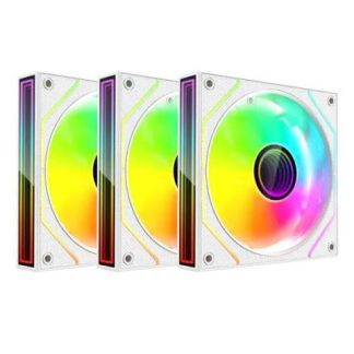 VENTILADOR XZEAL XZ1115 3X 120MM 1200RPM ARGB BLANCO