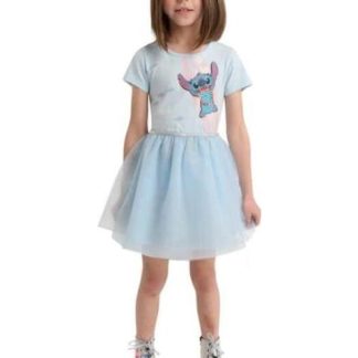 VESTIDO STITCH AZUL DISNEY