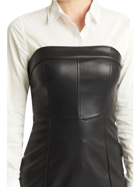 VESTIDO EFECTO PIEL NEGRO HOLLY LAND - Image 5