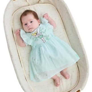 VESTIDO TINKER BELL AZUL MENTA DISNEY BABY