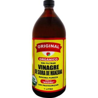 VINAGRE SIDRA DE MANZANA MAXIMA PUREZA CON LA MADRE 1LT GUMMA CORPORATION