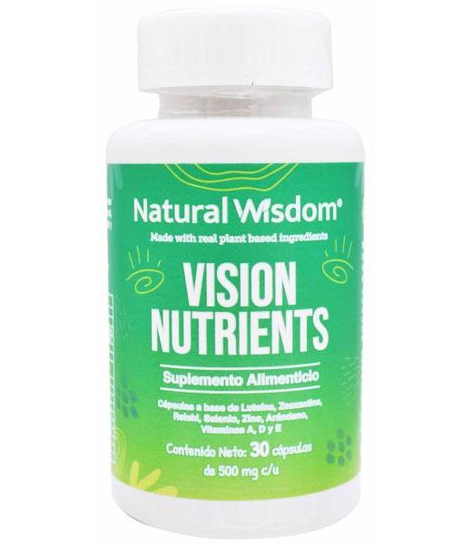 VISION NUTRIENTS 30 CAP NATURAL WISDOM