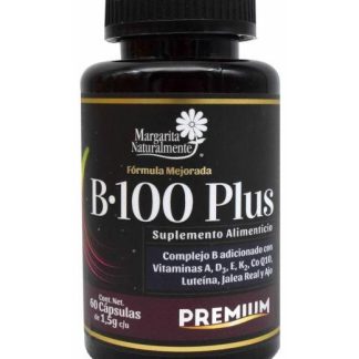 VITAMINA B-100 PLUS 60 CAP MARGARITA NATURAL